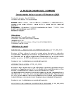 CR du 13 novembre 2025