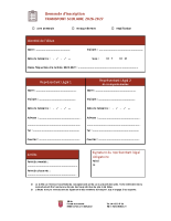demande d’inscription transport scolaire – 2026-2027